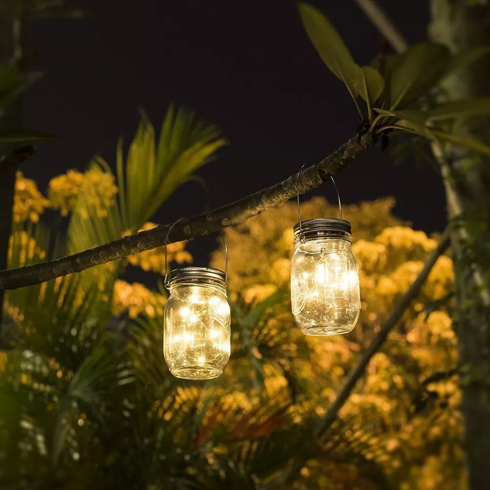Luces Navidad Lampara Farol Solar Led