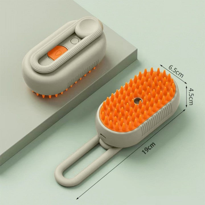 Cepillo vapor multifuncional para mascota