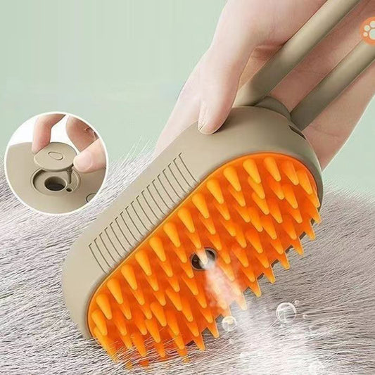 Cepillo vapor multifuncional para mascota